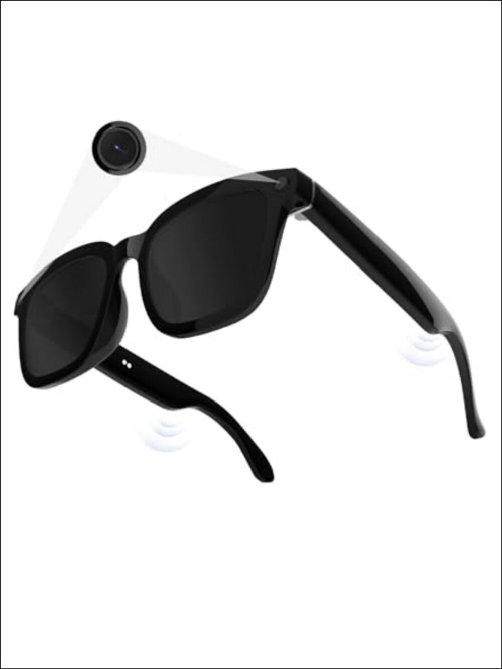 AI Smart Camera Glasses 1080p HD Bluetooth Video Recording Voice Control